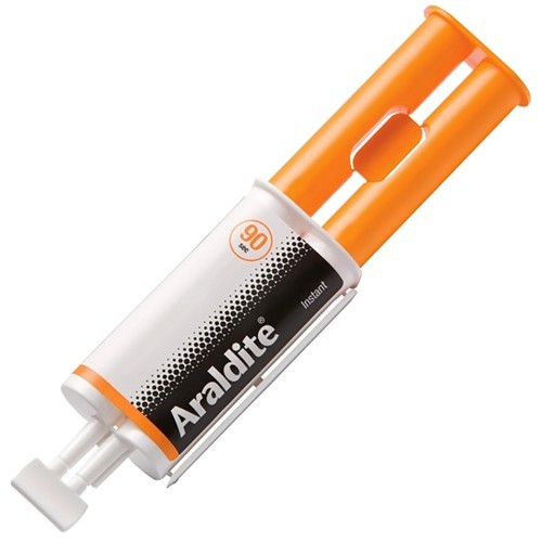 Araldite Instant Epoxy Glue 24ml Syringe — Fast, Strong Multi-Purpose Adhesive