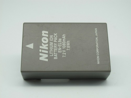 Batteria originale Nikon EN-EL9A per Nikon D60 D40 D40X D5000 D3000 MH-23 - Foto 4 di 6