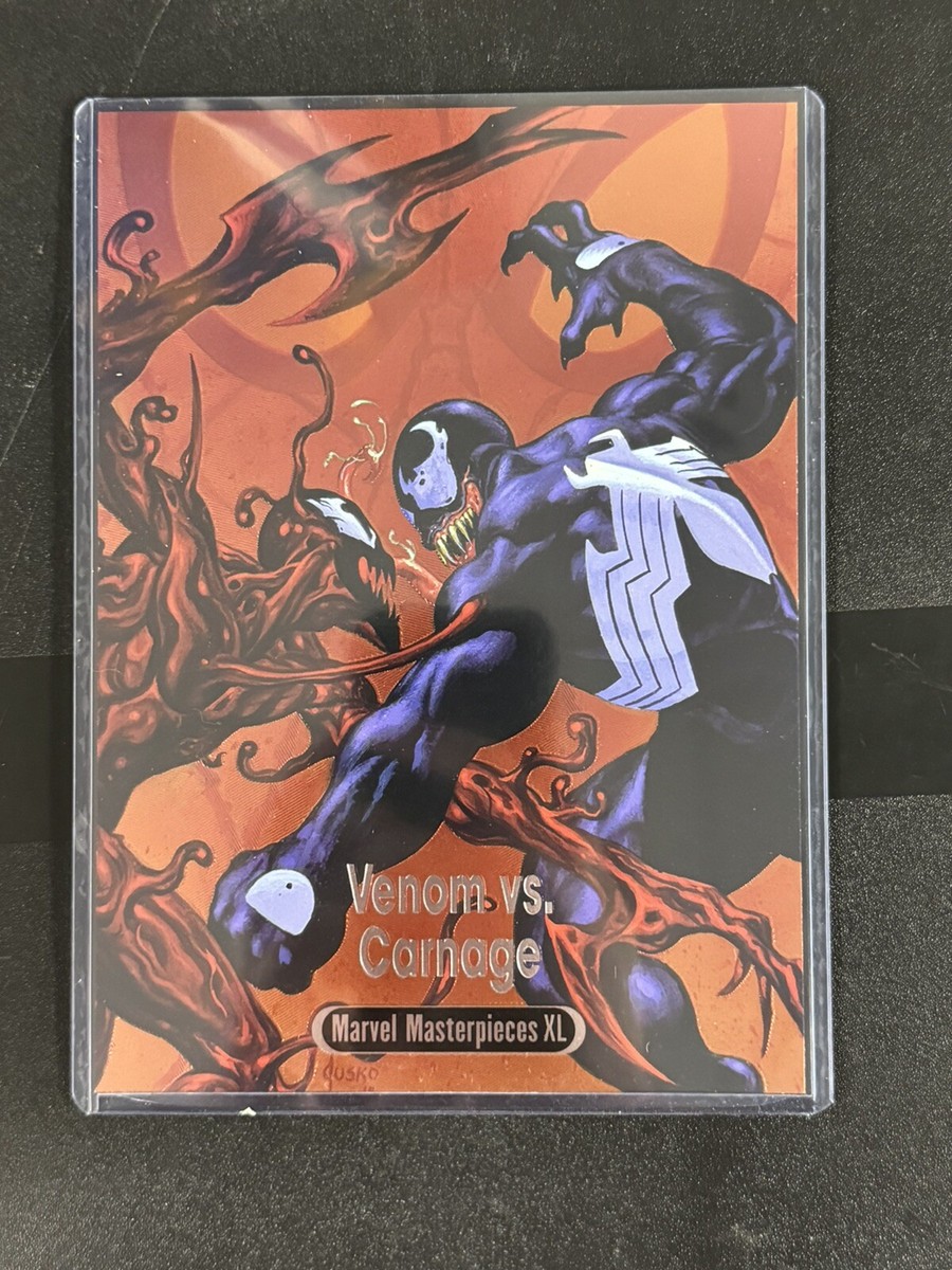 2024 Marvel Masterpieces XL Venom Vs. Carnage Battle Spectrum | eBay