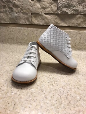 Josmo Shoe White Baby Walking Boots New Josmo Toddler Unisex