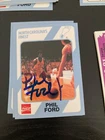 North Carolina Tar Heels Phil Ford signed 1989 Collegiate Collection card