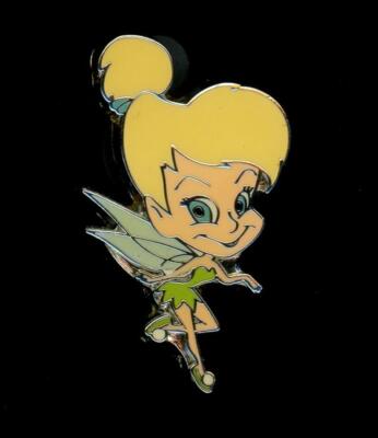 JDS Japan Big Head Tinker Bell in Space Mini Set Disney Pin 23174