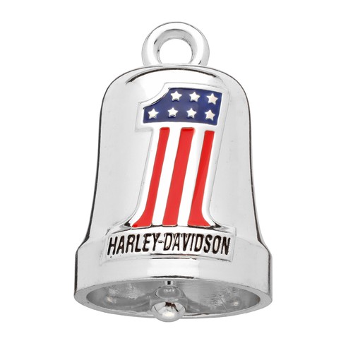 Harley-Davidson Classic #1 American Flag Motorcycle Biker Ride Bell 143 / HRB070