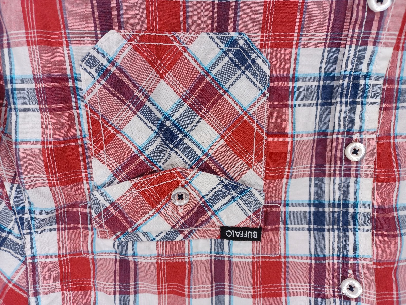 Buffalo David Bitton Plaid Shirt Men's Size Medium