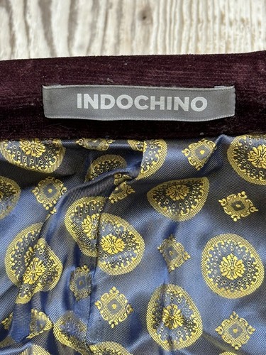 Indochino Custom Burgunder Samt Herren Blazer Jacke 42 regulärer Sportmantel - Bild 6 von 13