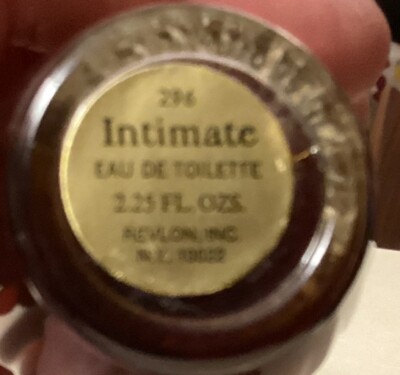 Vintage NEW! FULL! Revlon Intimate Eau De Toilette Tear Drop 2.25