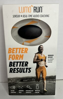 Lumo Run Running Coach Sensor + Real Time Audio Coaching  *Only For iPhone iOS*