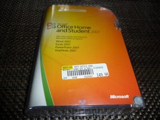 Microsoft Office Home  Student 2007 w/product key  COA