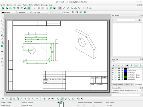 Libre Cad - 2D CAD Computer Aided Design Software for Windows & MAC on CD-ROM - Picture 11 of 14