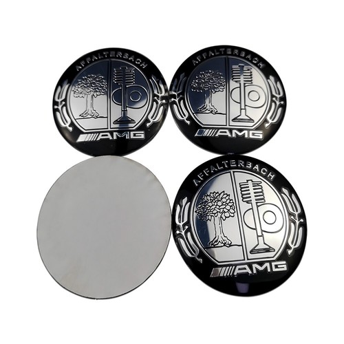 4PCS 56mm Mercedes Benz AMG Brabus Apple Tree Lorinser Car Wheel Center Hub Cap - Picture 18 of 43