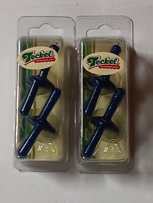 2 Packs of 4 Teckel Sprinker Spare Tail #003  Blue Blue 