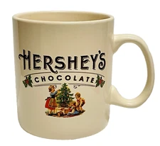 Hershey's Chocolate Large Hot Cocoa Galerie Christmas Oversized Coffee Mug/Cup