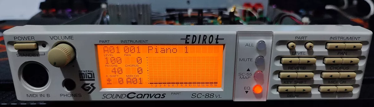 Roland SC-88VL Sound Canvas MIDI with digital output (SPDIF) (free shipping!)