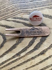 Red Rock Country Club - Las Vegas, NV - NARZĘDZIE DO NAPRAWY METALOWYCH DIVOT + MARKER KULKOWY