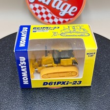 ろ*く様 KOMATSUのおもちゃ Komatsu Yellow 1:87 Scale Contemporary Manufacture Diecast
