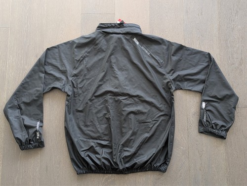 iXS Waterproof Motorcycle Rain Wear Jacket SAINT Mens 2XL Black X79303-003 - Picture 18 of 23