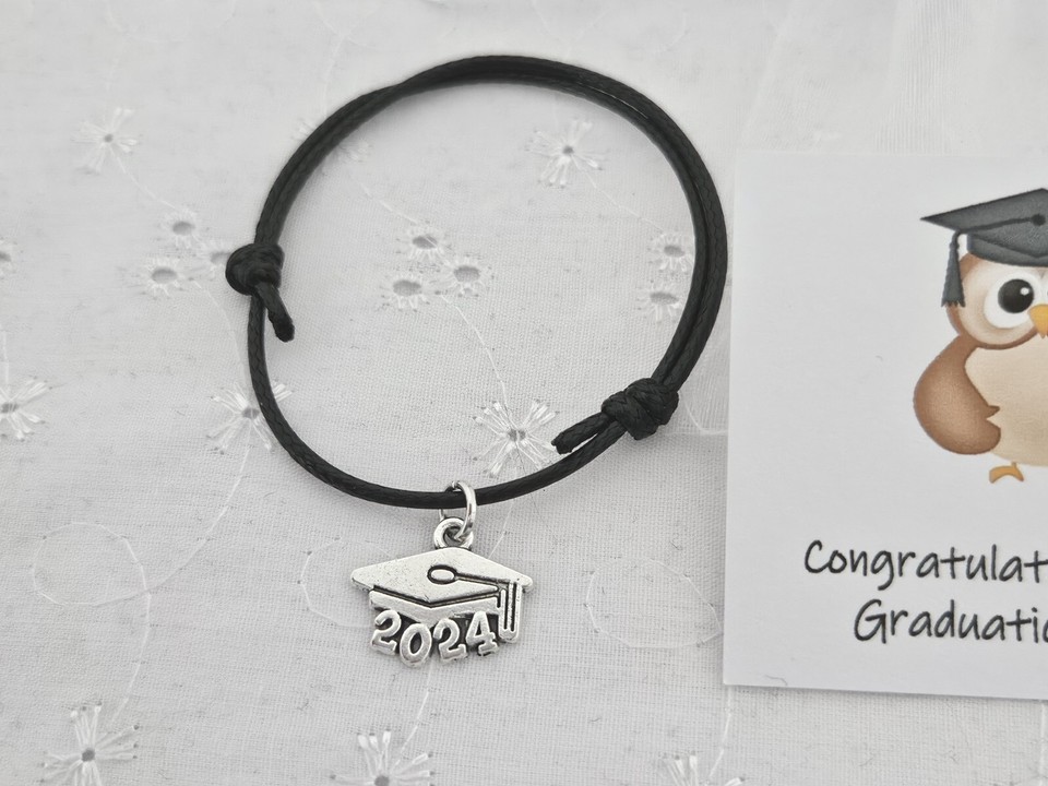 GRADUATION 2024 UNIVERSITY COLLEGE LEAVING BRACELET GRADUATE GIFT CARD ...