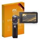 atFoliX 3x folia pancerna do Sony HDR-GW66VE folia ochronna matowa i odporna na wstrząsy folia