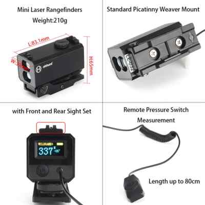 LE-032 Range Finder 1200M IP65 Waterproof Mini Laser