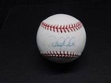 Derek Jeter Signed/Autographed OML Baseball Steiner COA New York Yankees