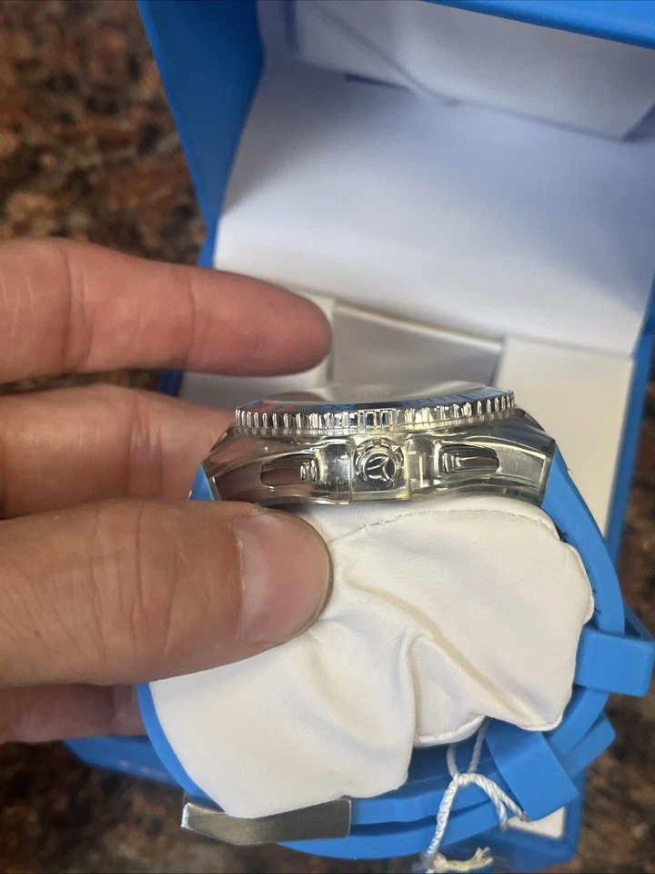 Technomarine TM-115337 Cruise Silver Dial Silicone Chronograph Men's Watch L71 - image 4 of 4