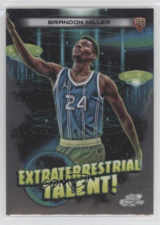 2023-24 Topps Cosmic Chrome Extraterrestrial Talent Brandon Miller #ET-19 1hj8