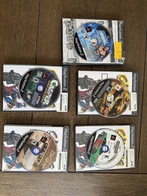 Mixed video game lot including Sony and Nintendo consoles and games