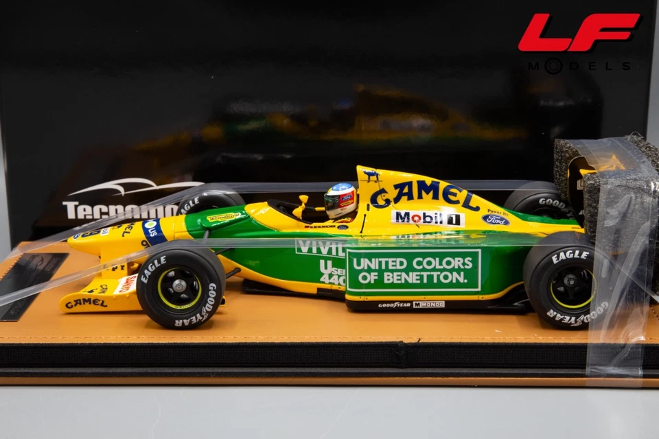 1:18 Benetton B192 Winner SPA GP 1992 M. Schumacher (with pilot) - Tecnomodel - Immagine 2 di 4