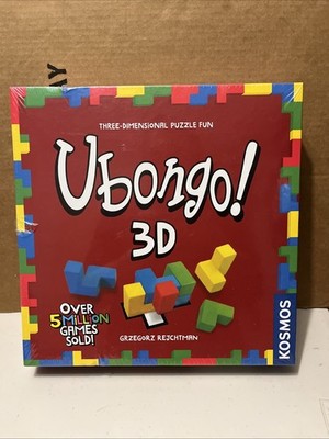 NEW Ubongo! 3D (2009) KOSMOS Puzzle Strategy Board Game Sealed