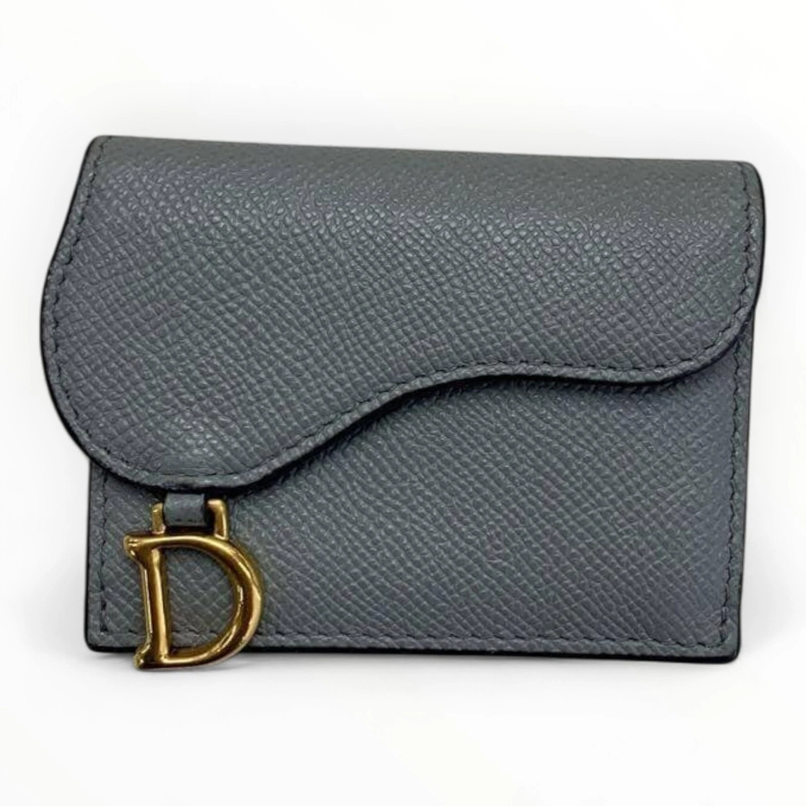 Christian Dior Portefeuille Tri Fold Authentique Femme D:1,38” H:2,95” L:3,74” 5508