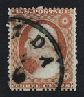 CKStamps: US Stamps Collection Scott#25 3c Washington Used