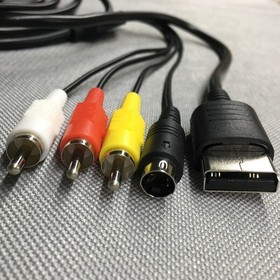 Cable 3RCA AV and S-Video Combo Cord for SEGA DreamCast Console DC 128 1.8m/6ft