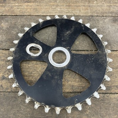 DK BMX Sprocket 33T USA Iron Cross Vintage Black 33 Tooth Alloy
