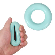 Grip Strength Trainer Rings, Hand Grip Strengthener, 2.8" & 20 LB & Mint Green