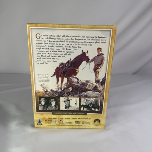 Rawhide The Complete First Season 1 (DVD, 7 DISC) - Picture 3 of 9