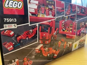 LEGO 75913 Speed Champions F14 T Scuderia Ferrari Truck Box Opened Unused