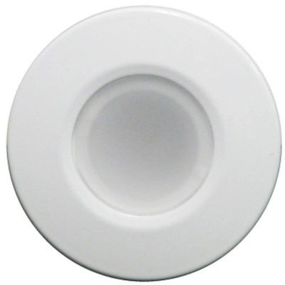 Lumitec 112521 Orbit Flush Mount Down Light White Finish 2-Color Blue/White
