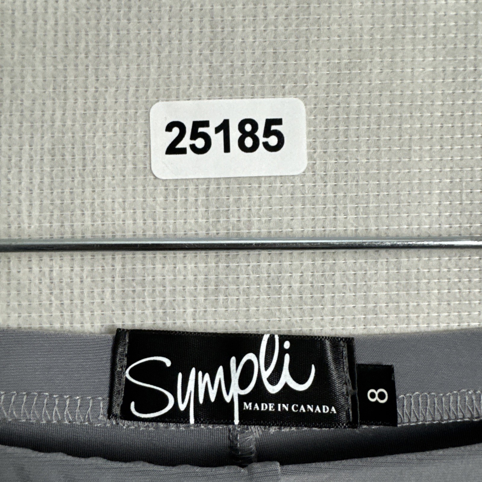 Sympli Women's Size 8 Solid Gray Polyester Slim S… - image 6