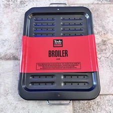 Tools Of the Trade Broiler Pan Non-Stick 2-Piece Set Oven Safe