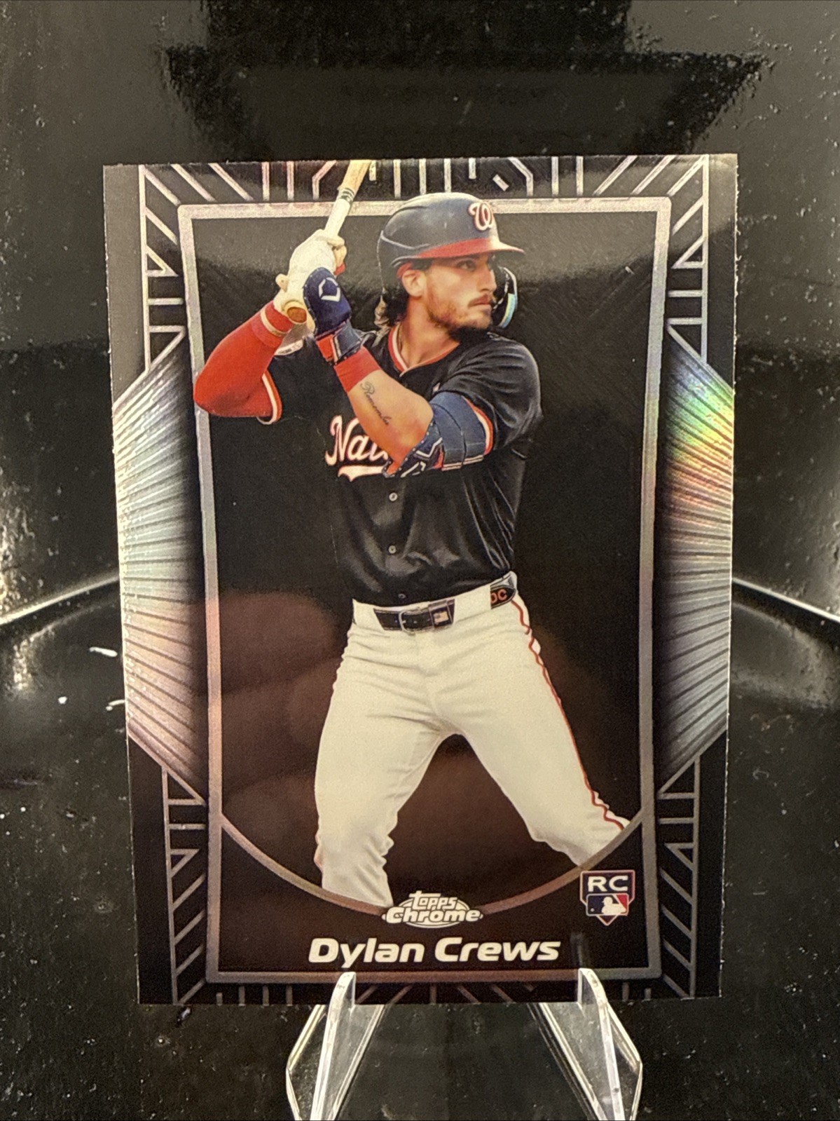 2025 Topps Chrome - Shadow Etch Dylan Crews #SE-14 (RC)