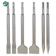 6 Pack SDS Plus Chisel Set Concrete Drill Bits Set Rotary Hammer Bits US