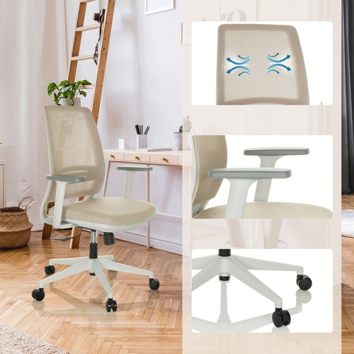 Schreibtischstuhl Bürostuhl ergonomisch Mesh Drehstuhl PROFONDO Netz hjh OFFICE - Bild 3 von 24