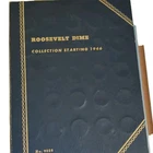 Roosevelt Dime Collection 1946-1965 Album Multiple Years Mint Marks 10C