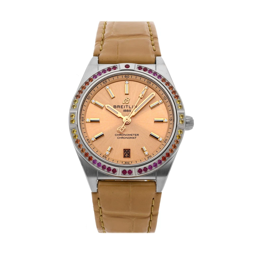 Breitling Chronomat South Sea Capsule Steel Diamond Auto 36 Watch A10380611A1P1