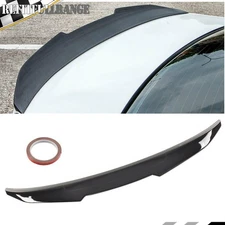 Gloss Black Rear Trunk Spoiler Wing For BMW F32 428 430 435 440 Coupe 2014-2020