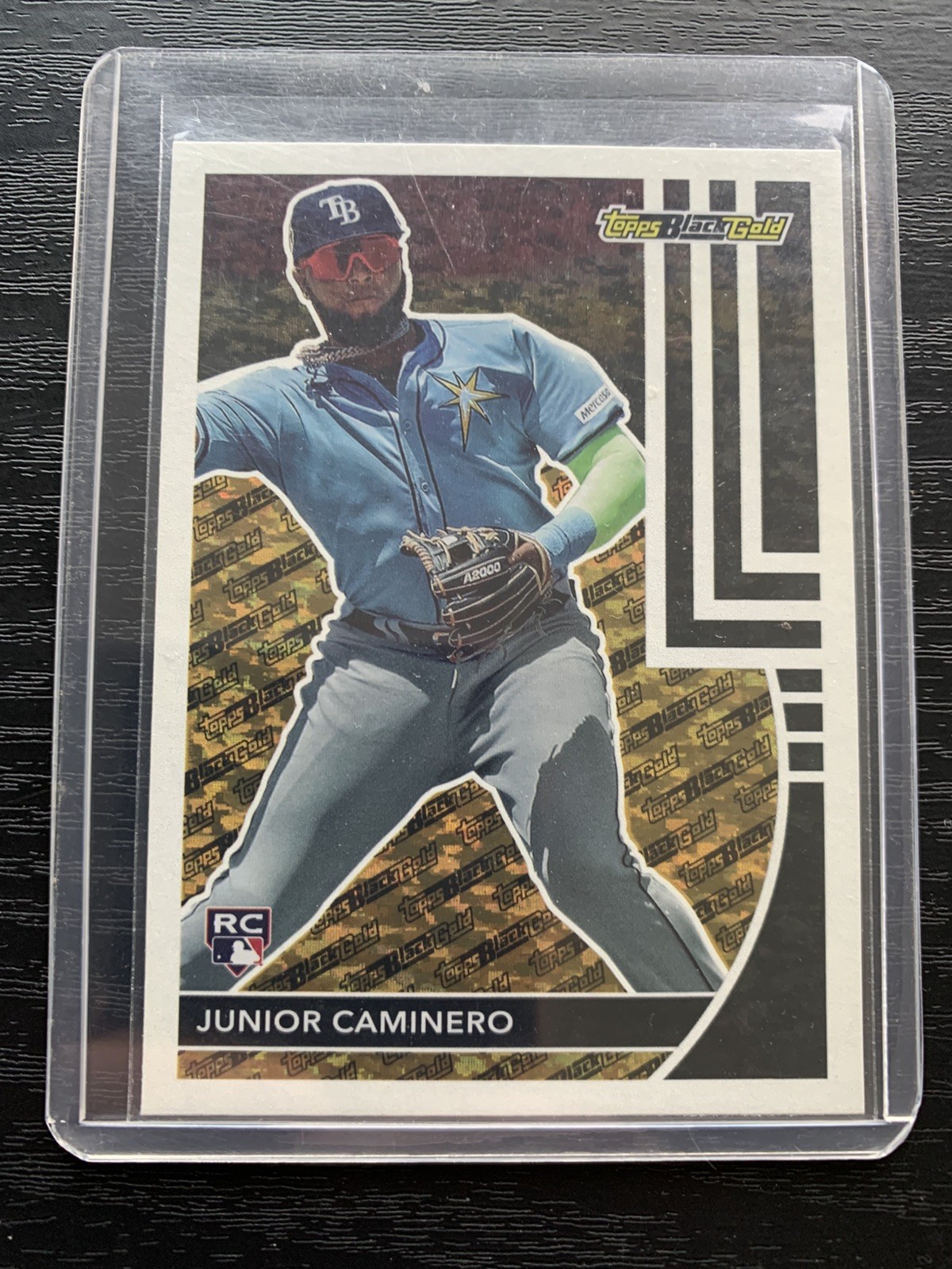 2024 Topps Update Series - Topps Black Gold Junior Caminero #BG-12 (RC)