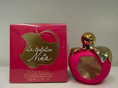 La Tentation De Nina by Nina Ricci 2.7 fl 80 ml edt  Spray new sealed discontinu