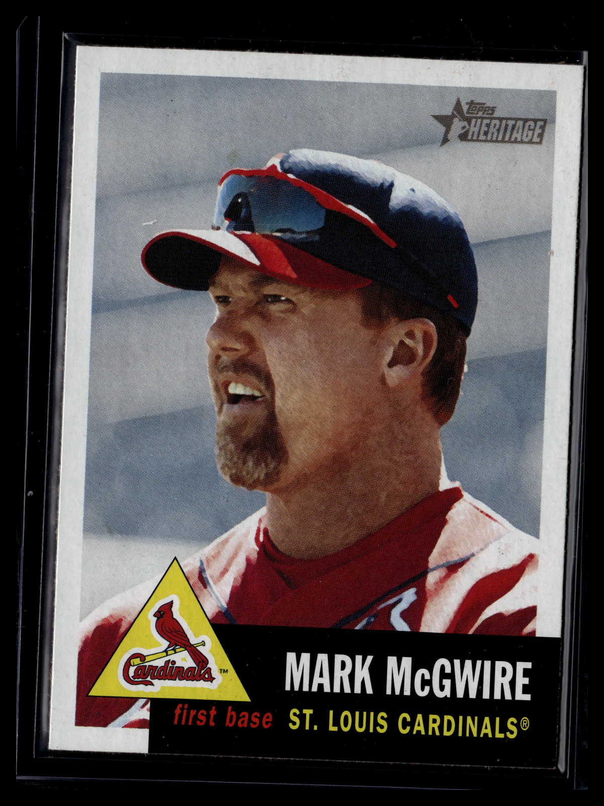 2002 Topps Heritage #36 Mark McGwire HOF A's