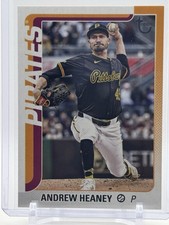 2025 Topps Update ANDREW HEANEY #US299 VINTAGE STOCK #d 15/99 Pirates