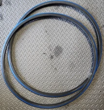 Two Black/Blue Deli 700 x 23 Bicycle Tires 120 PSI ISO 23-622